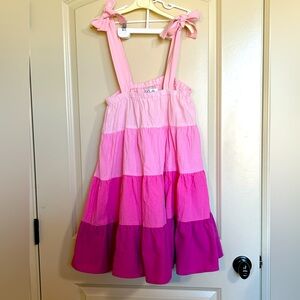 Sz8Y Ruffles by Tutu and Lulu Bow Ruffle Shift Dress